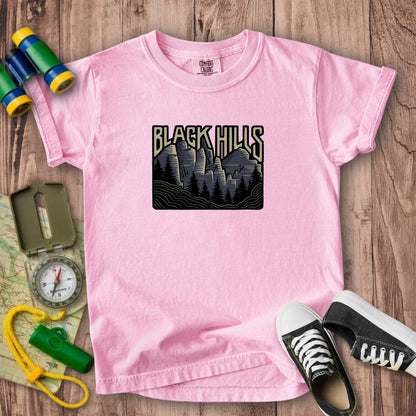 Black Hills National Forest Kids Cotton T-Shirt