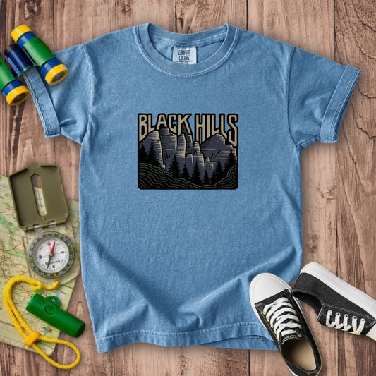 Black Hills National Forest Kids Cotton T-Shirt