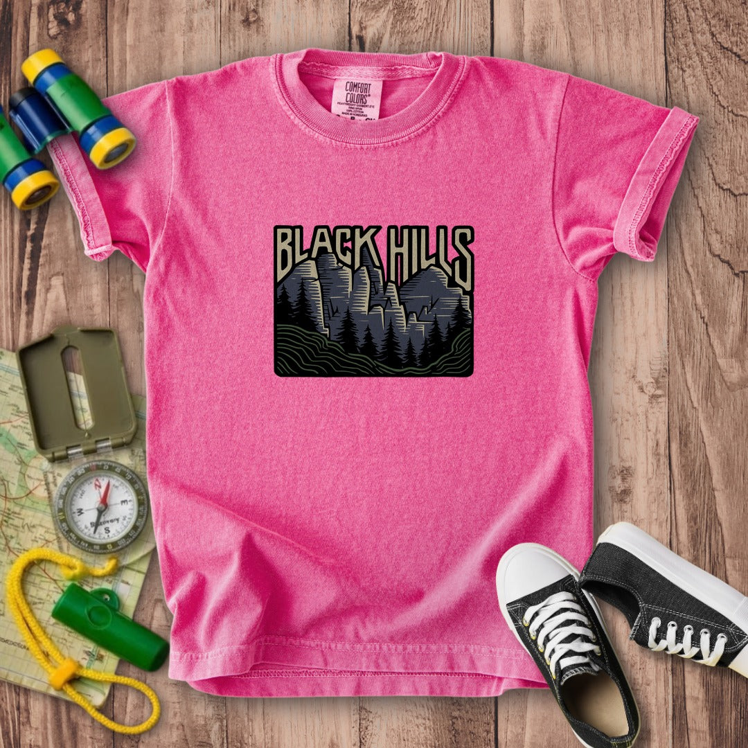 Black Hills National Forest Kids Cotton T-Shirt