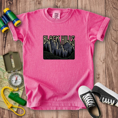 Black Hills National Forest Kids Cotton T-Shirt