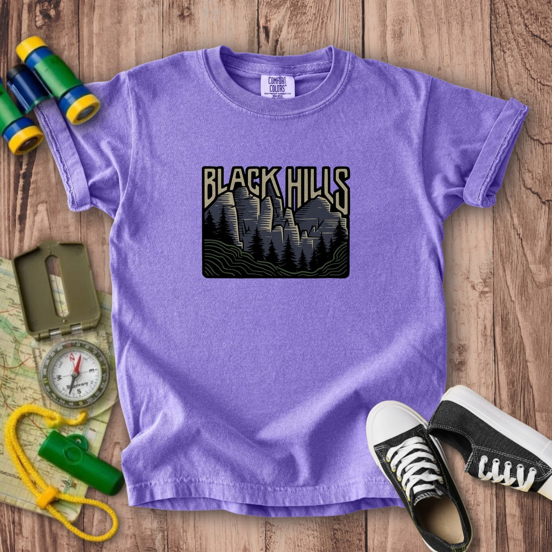 Black Hills National Forest Kids Cotton T-Shirt