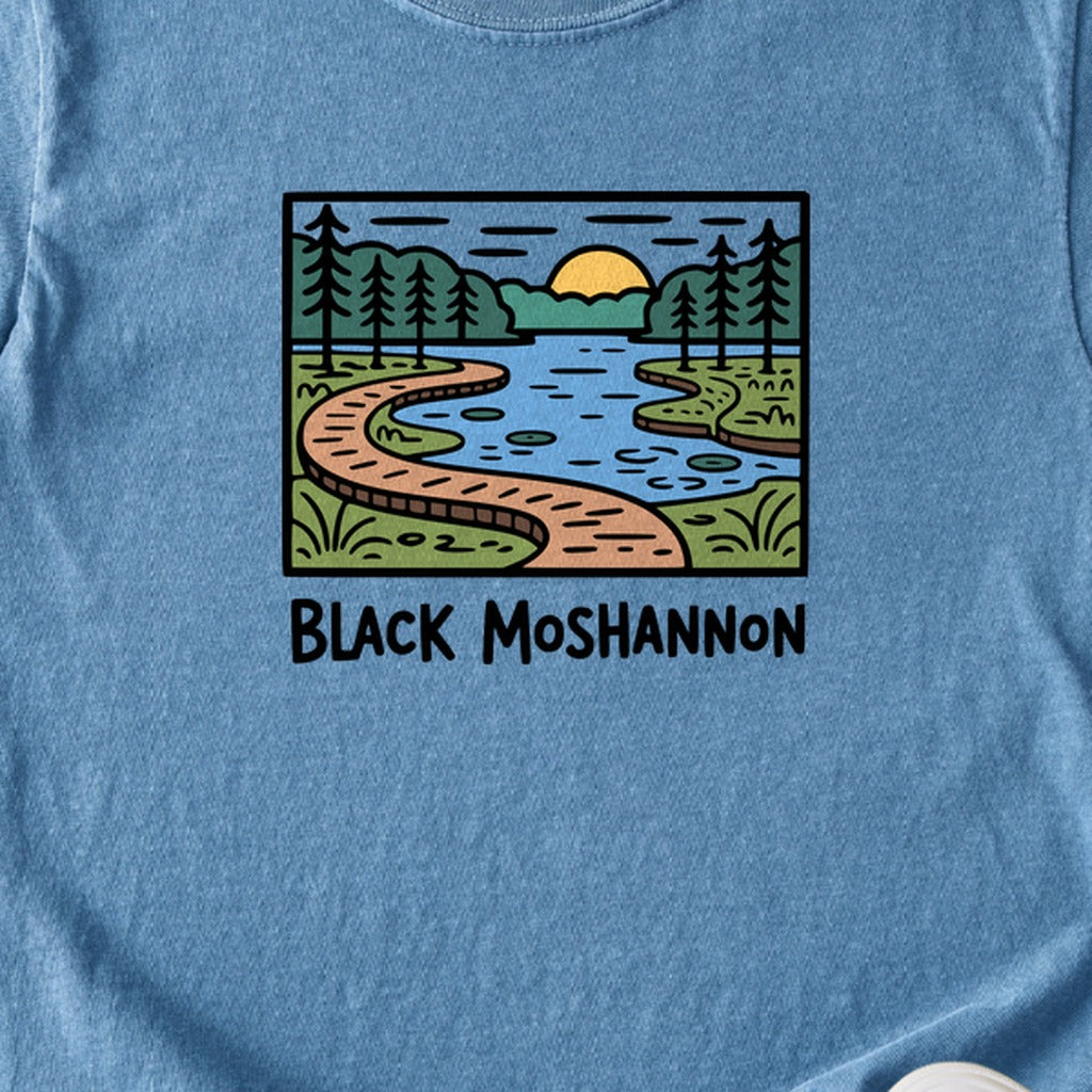 Black Moshannon State Park Kids Cotton T-Shirt
