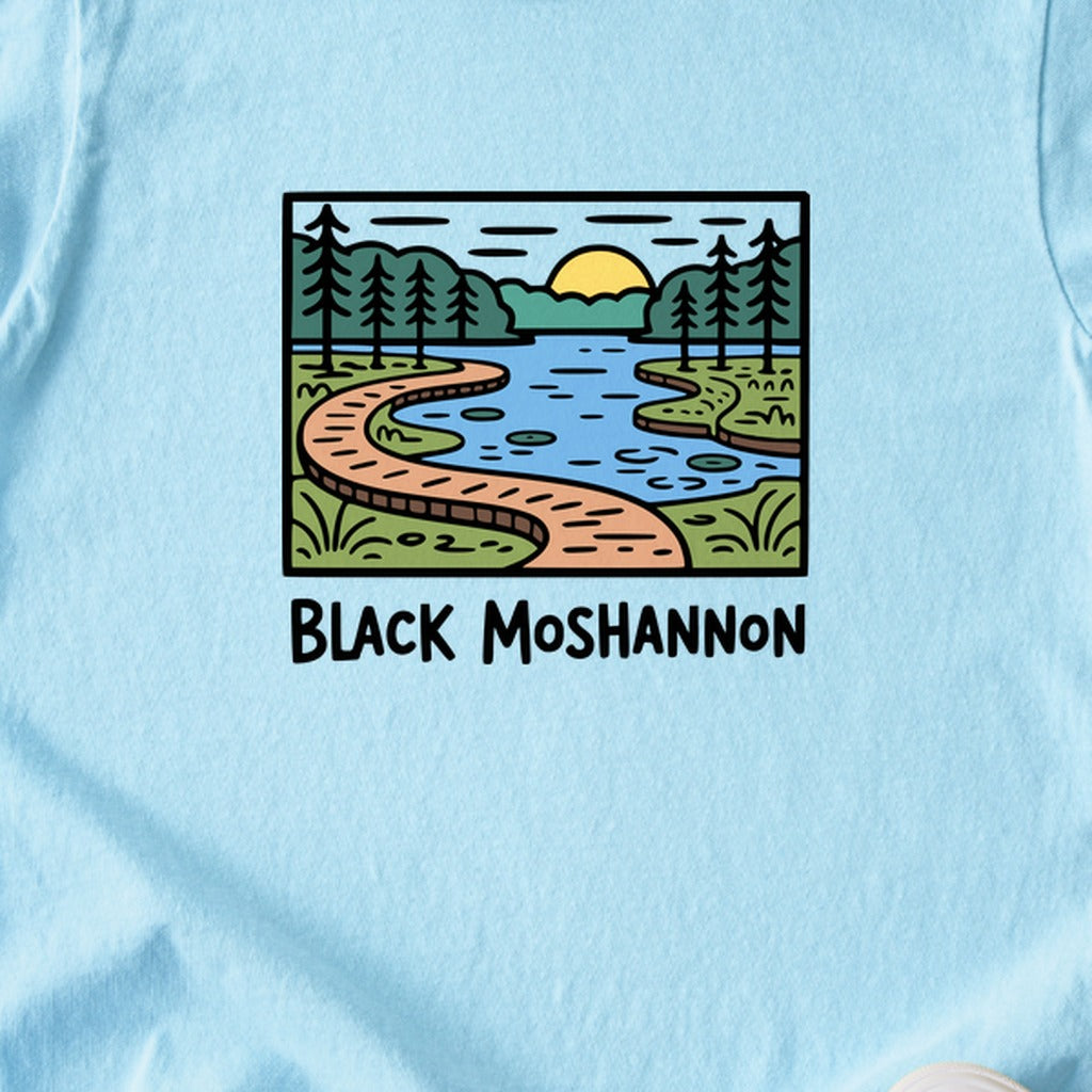 Black Moshannon State Park Kids Cotton T-Shirt