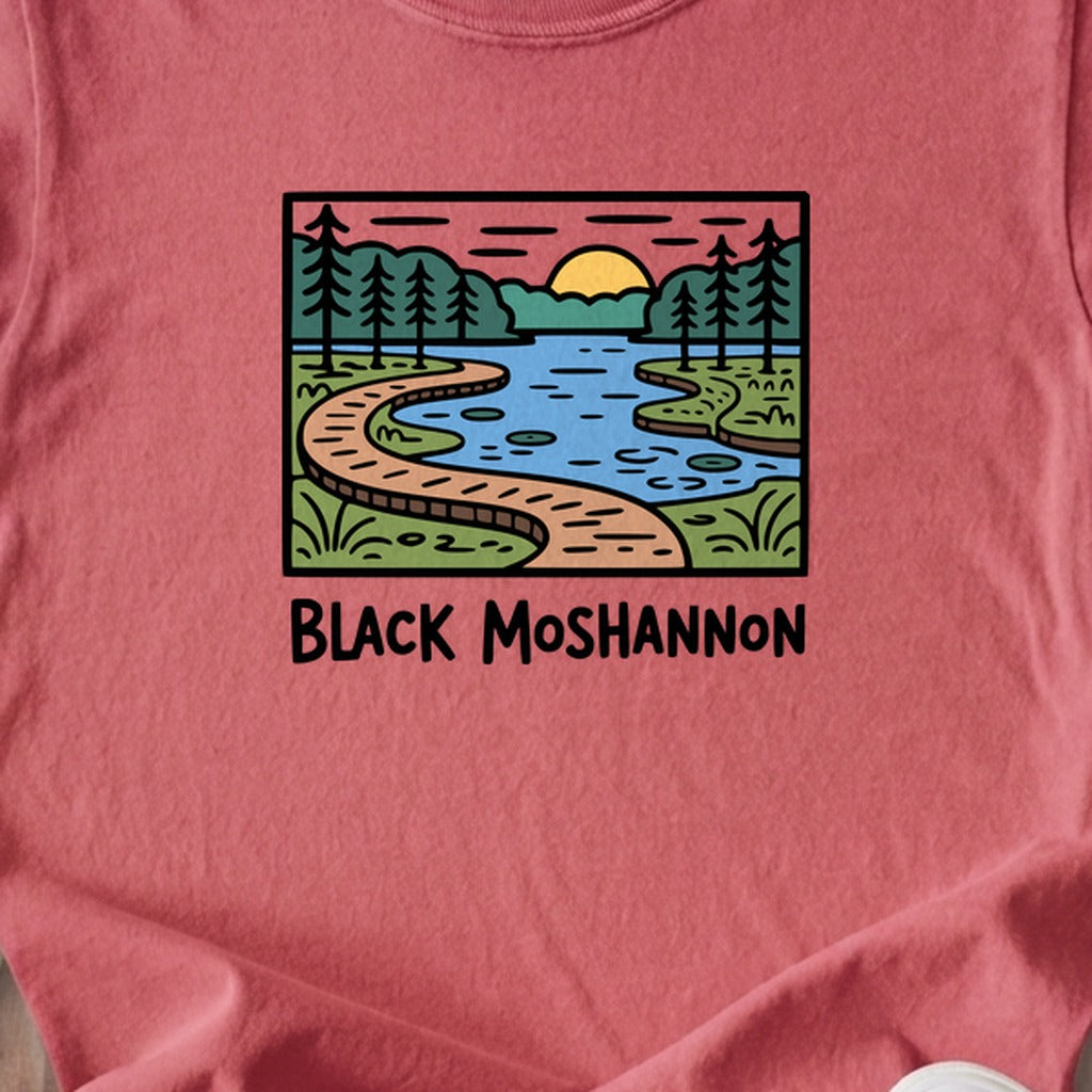 Black Moshannon State Park Kids Cotton T-Shirt