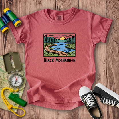 Black Moshannon State Park Kids Cotton T-Shirt
