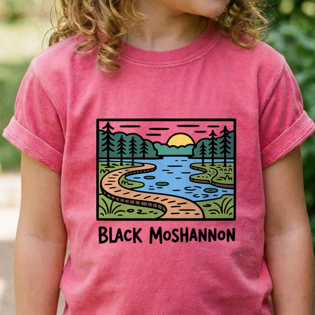 Black Moshannon State Park Kids Cotton T-Shirt