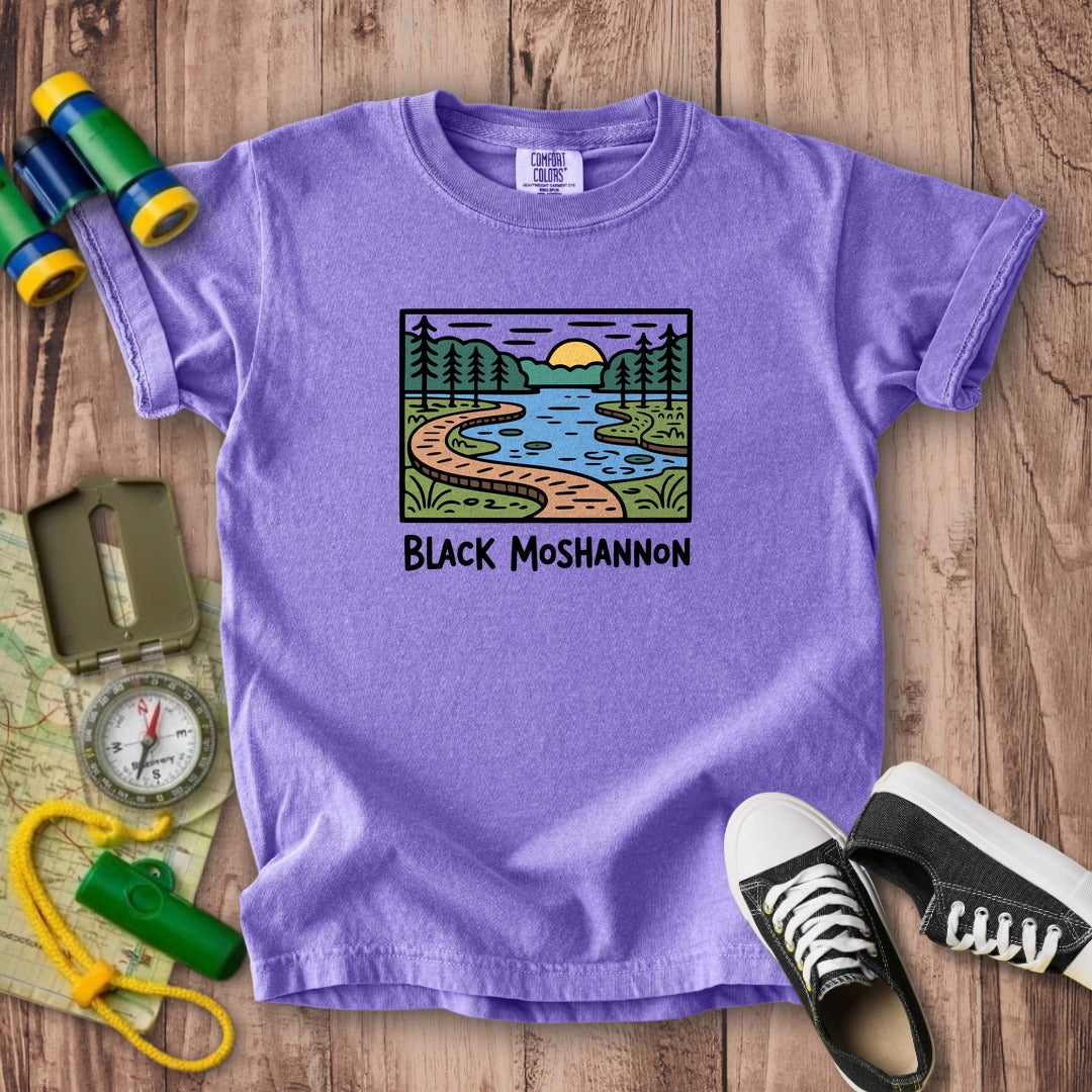 Black Moshannon State Park Kids Cotton T-Shirt