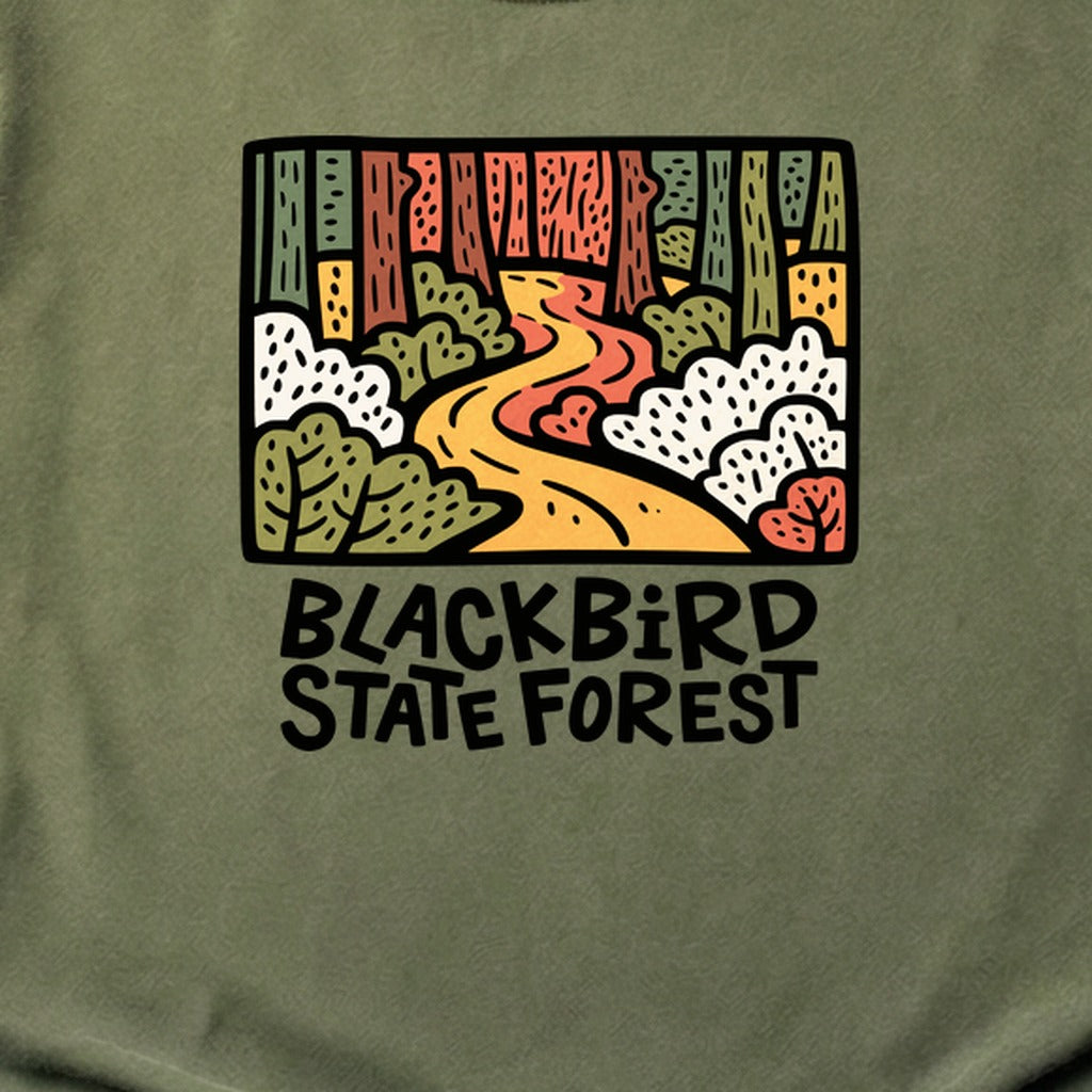 Blackbird State Forest Cotton T-Shirt