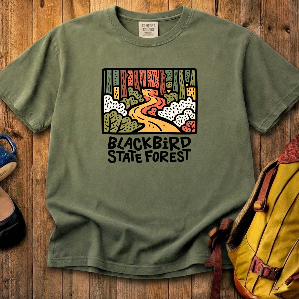 Blackbird State Forest Cotton T-Shirt