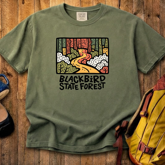 Blackbird State Forest Cotton T-Shirt