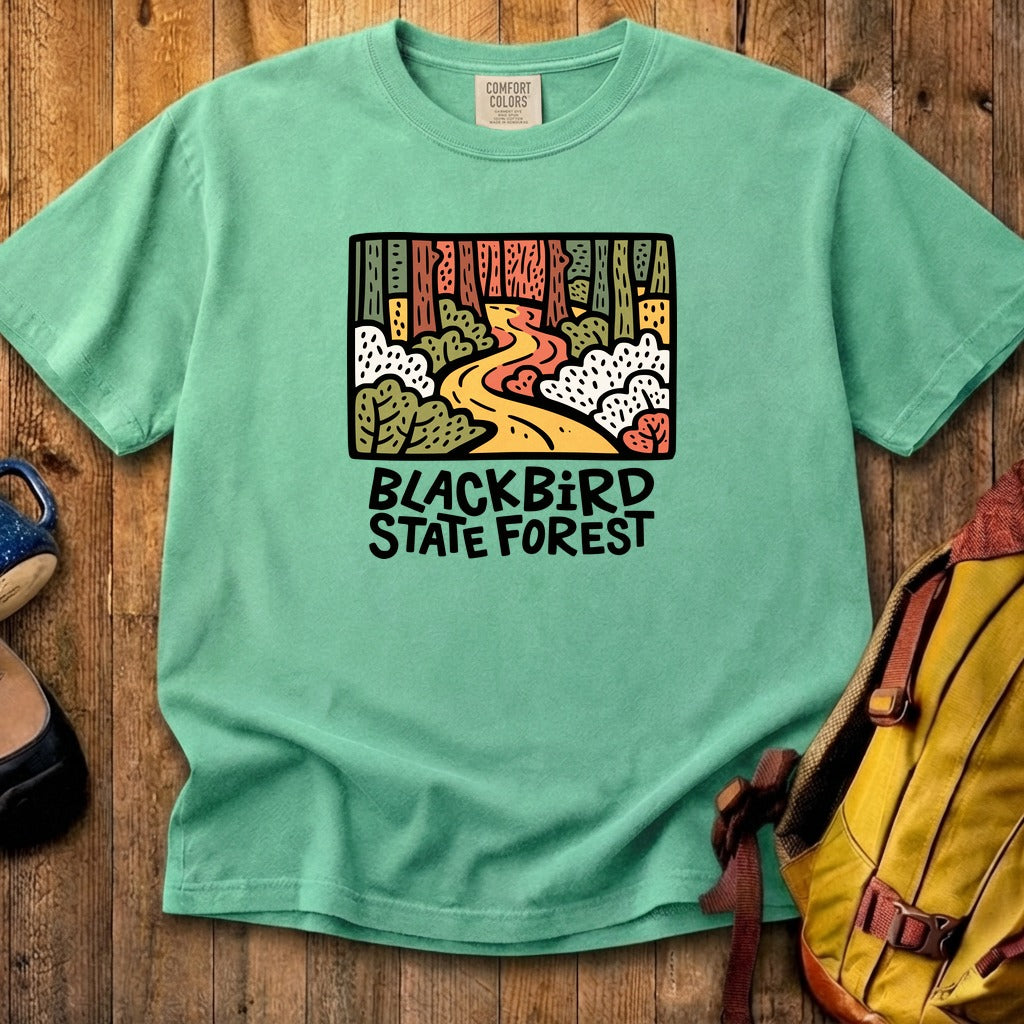 Blackbird State Forest Cotton T-Shirt