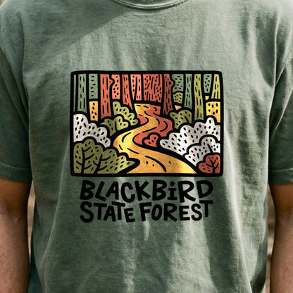 Blackbird State Forest Cotton T-Shirt