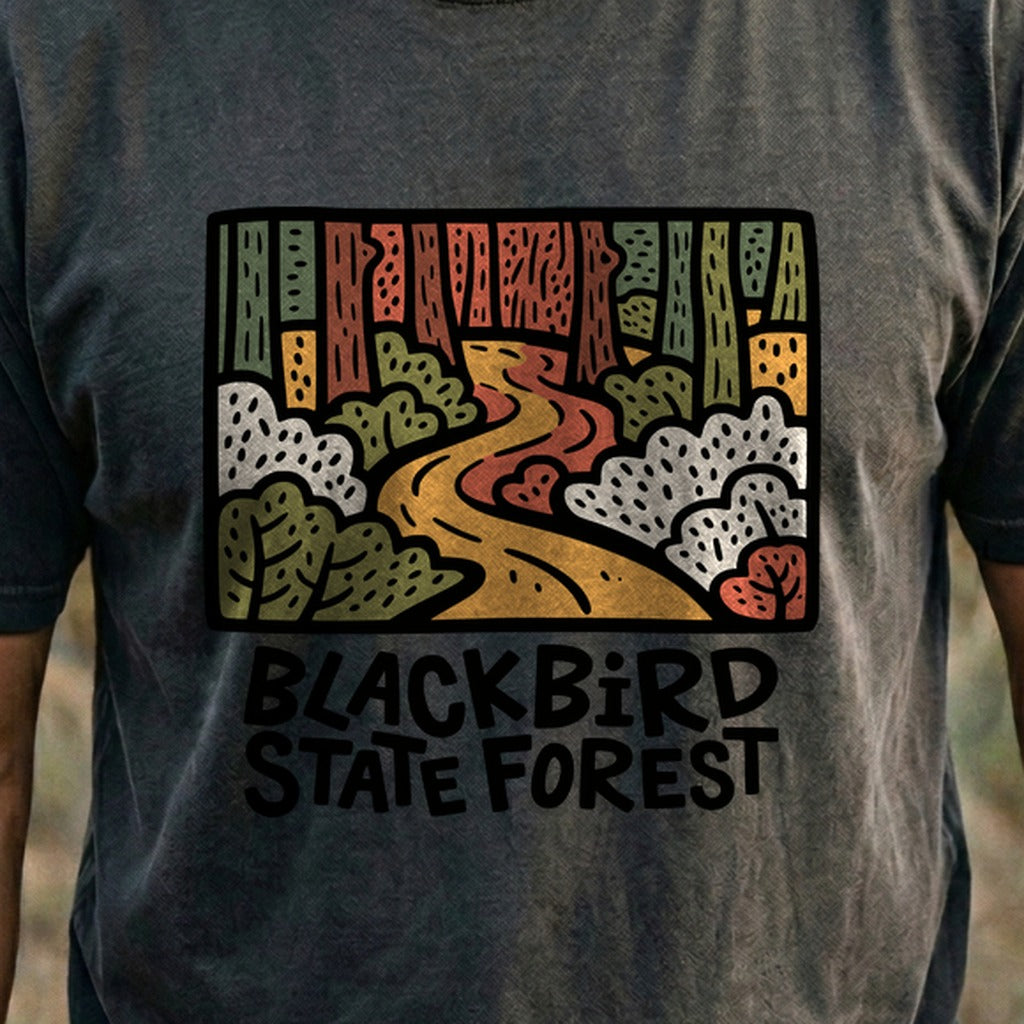Blackbird State Forest Cotton T-Shirt