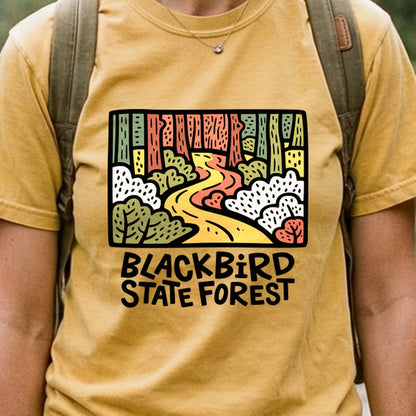 Blackbird State Forest Cotton T-Shirt
