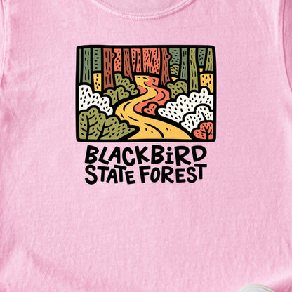 Blackbird State Forest Kids Cotton T-Shirt