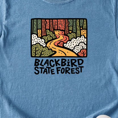 Blackbird State Forest Kids Cotton T-Shirt
