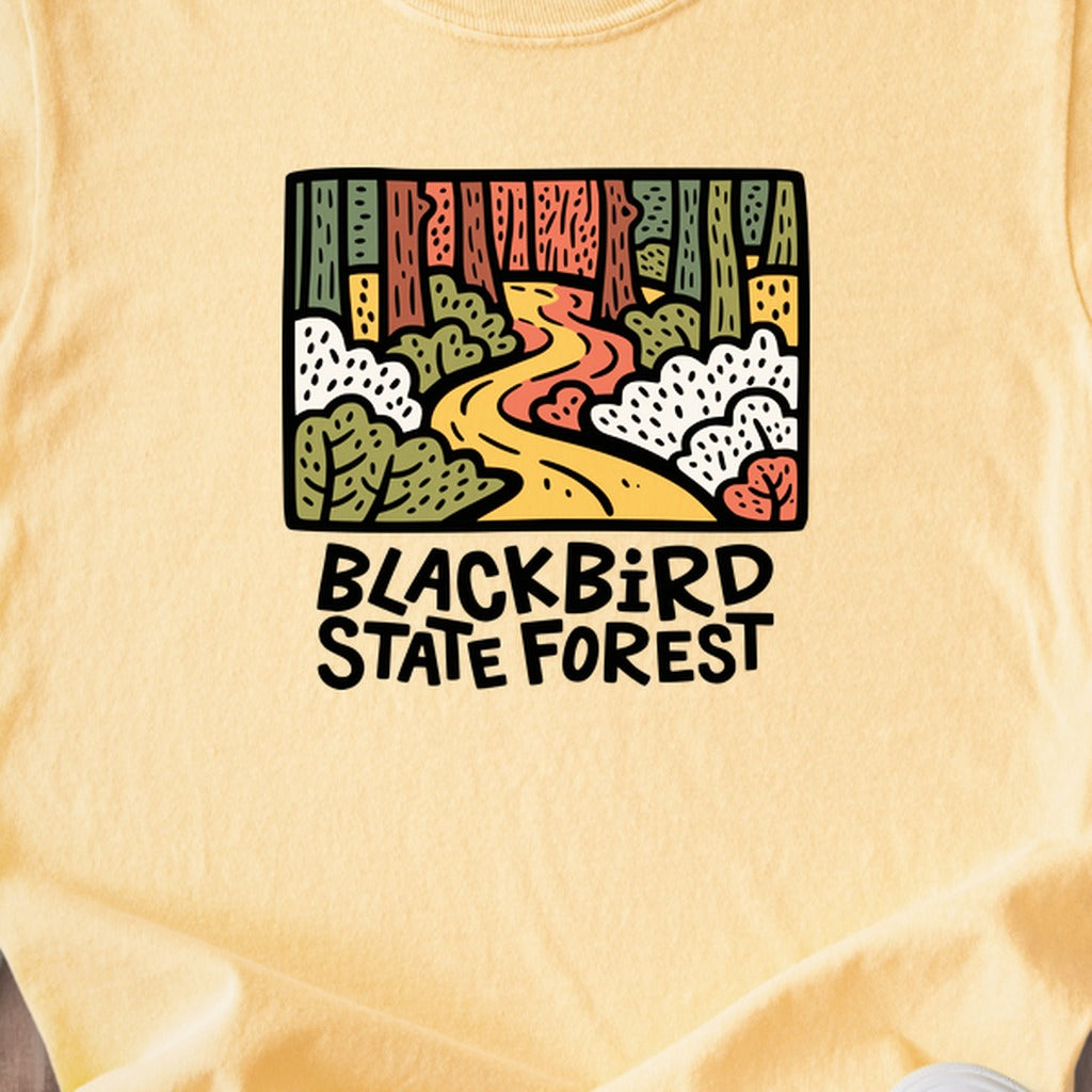 Blackbird State Forest Kids Cotton T-Shirt