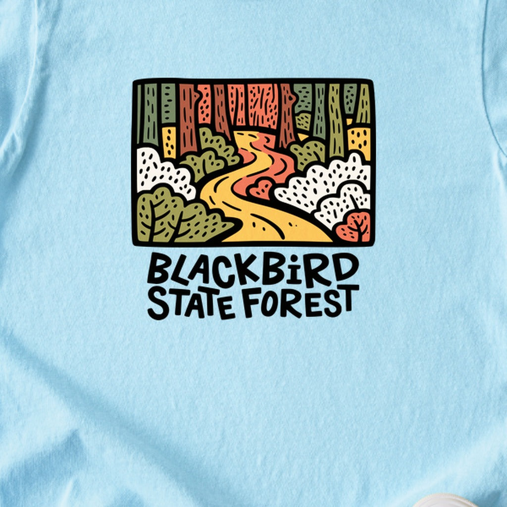 Blackbird State Forest Kids Cotton T-Shirt