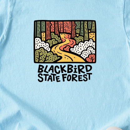 Blackbird State Forest Kids Cotton T-Shirt