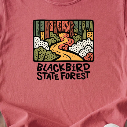Blackbird State Forest Kids Cotton T-Shirt