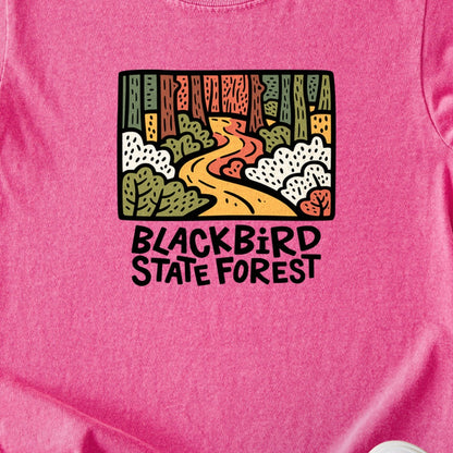 Blackbird State Forest Kids Cotton T-Shirt