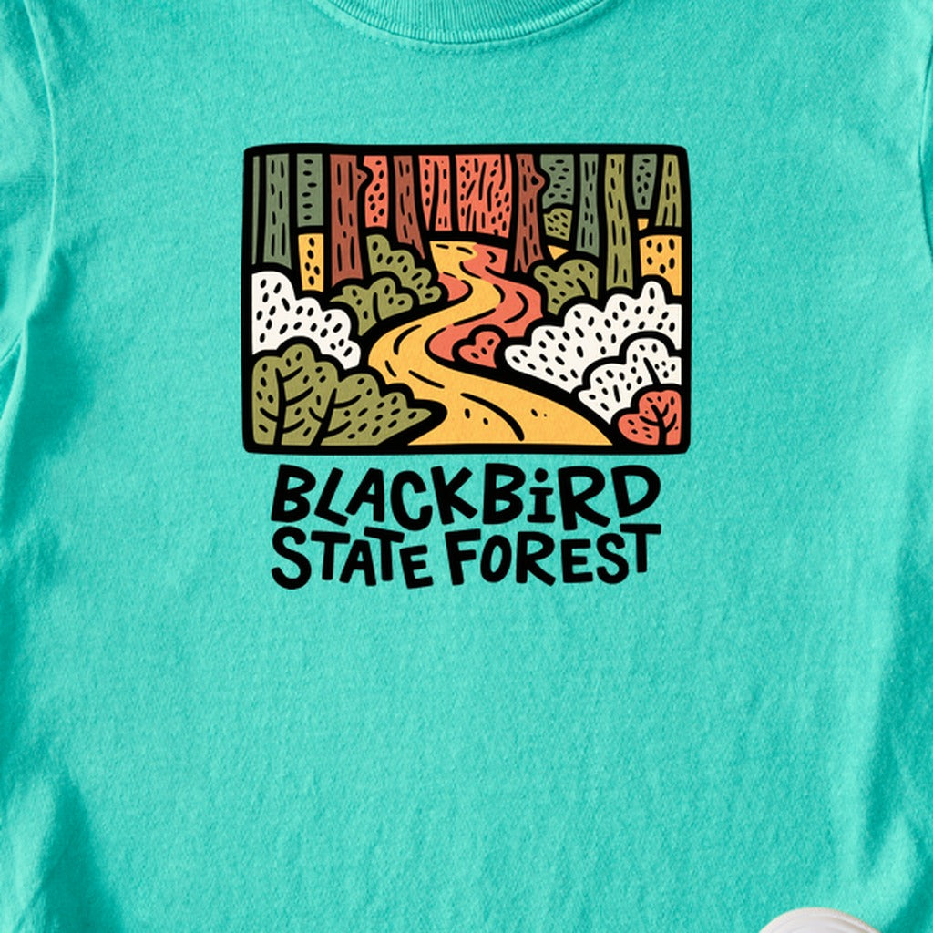 Blackbird State Forest Kids Cotton T-Shirt