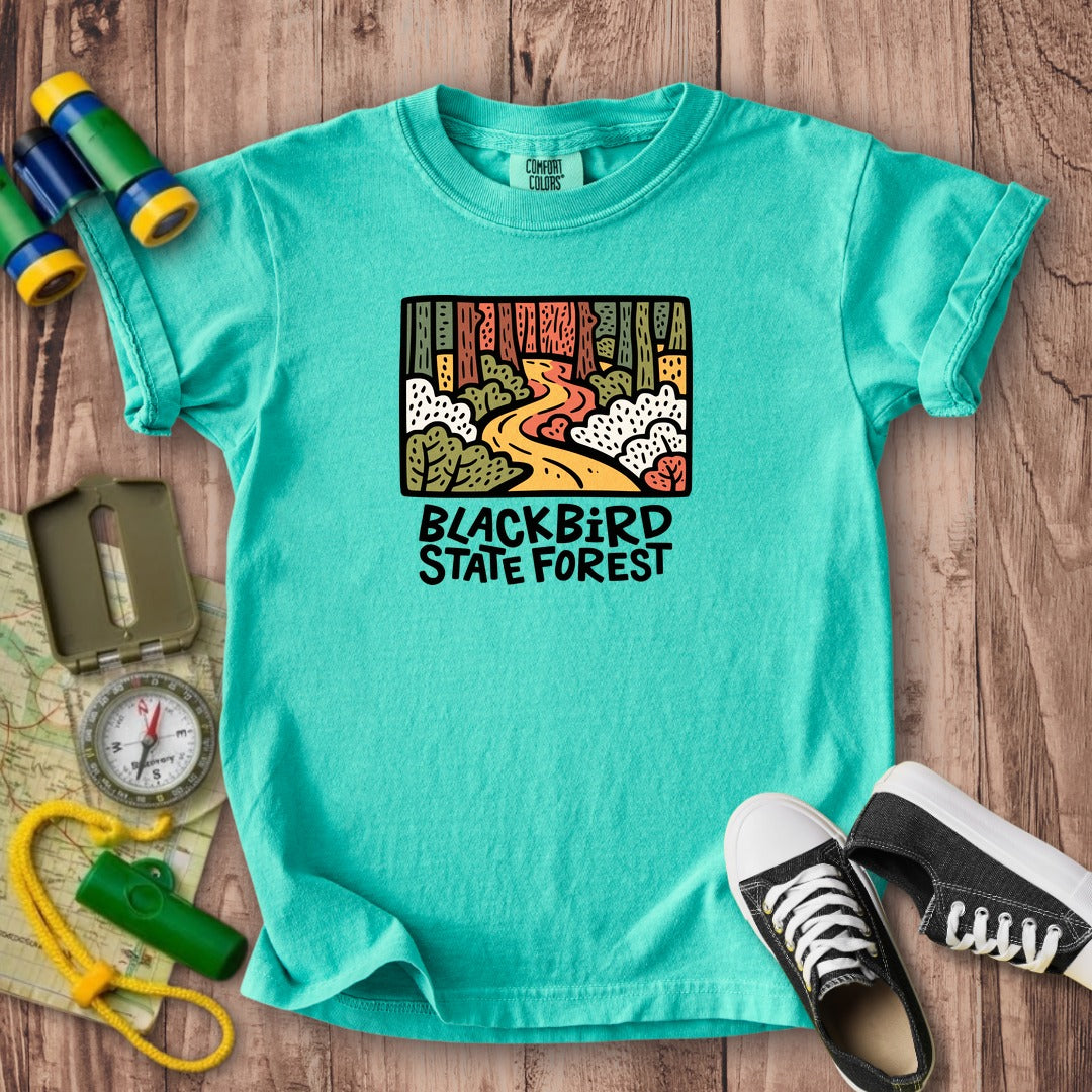 Blackbird State Forest Kids Cotton T-Shirt