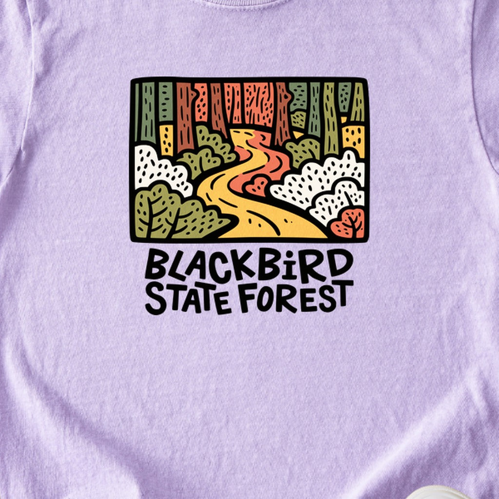 Blackbird State Forest Kids Cotton T-Shirt