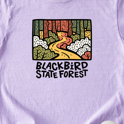 Blackbird State Forest Kids Cotton T-Shirt