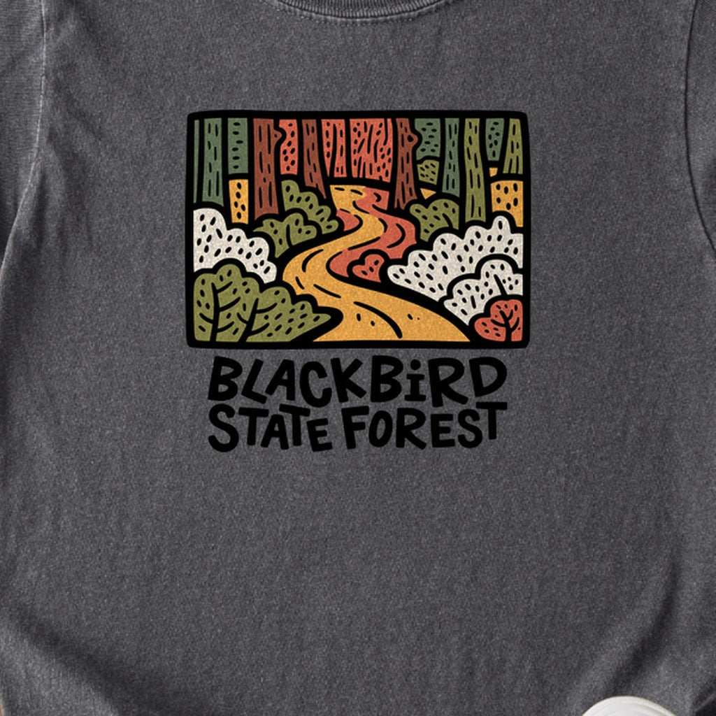 Blackbird State Forest Kids Cotton T-Shirt