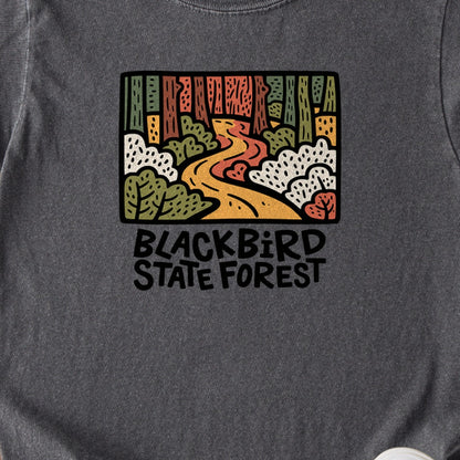 Blackbird State Forest Kids Cotton T-Shirt