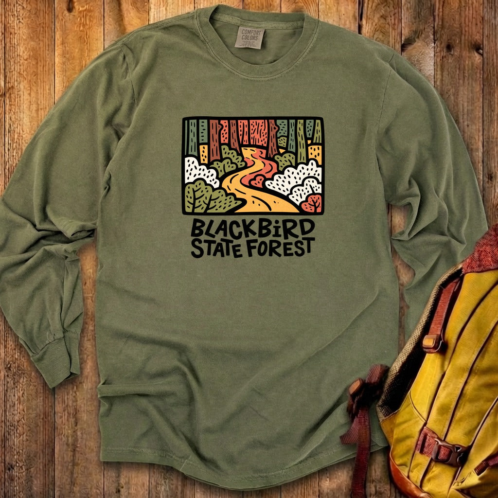 Blackbird State Forest Cotton Long Sleeve