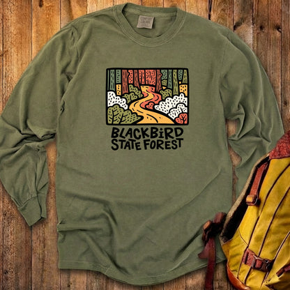 Blackbird State Forest Cotton Long Sleeve