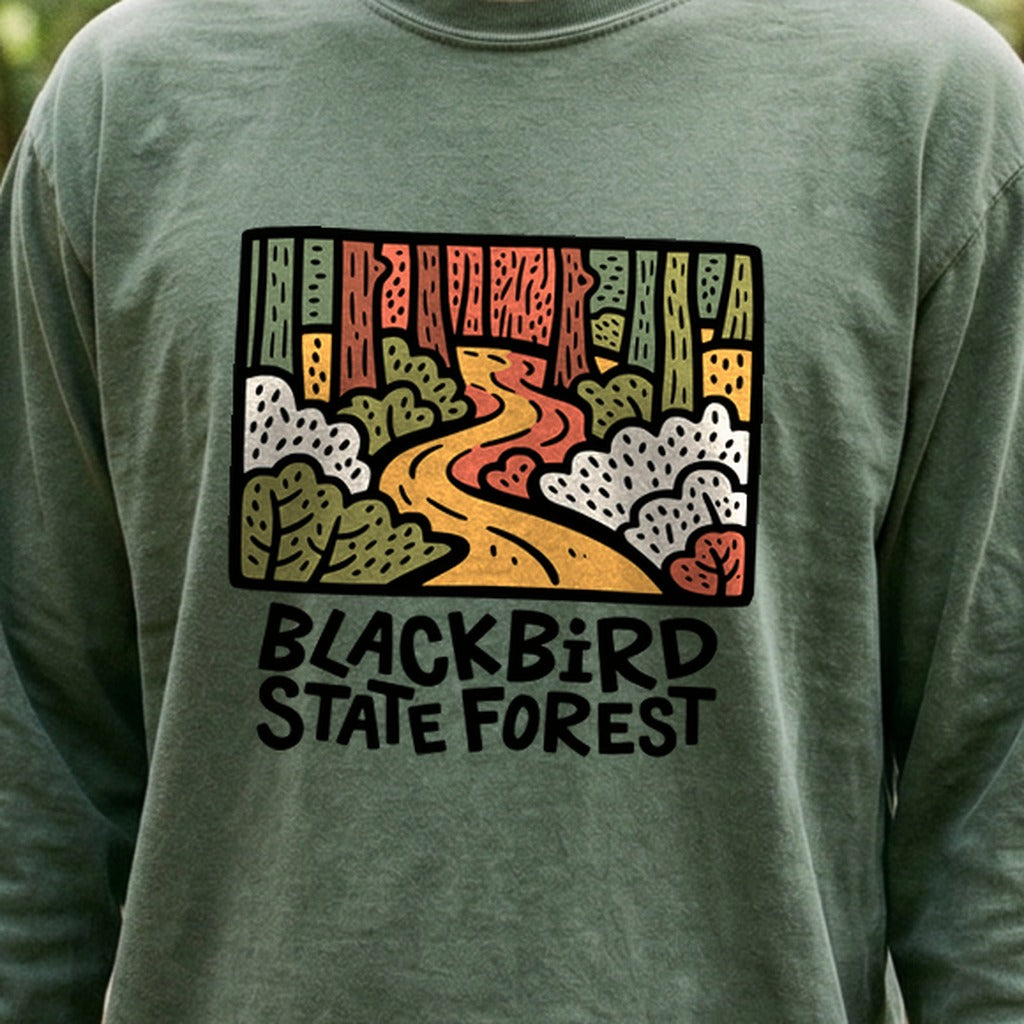 Blackbird State Forest Cotton Long Sleeve