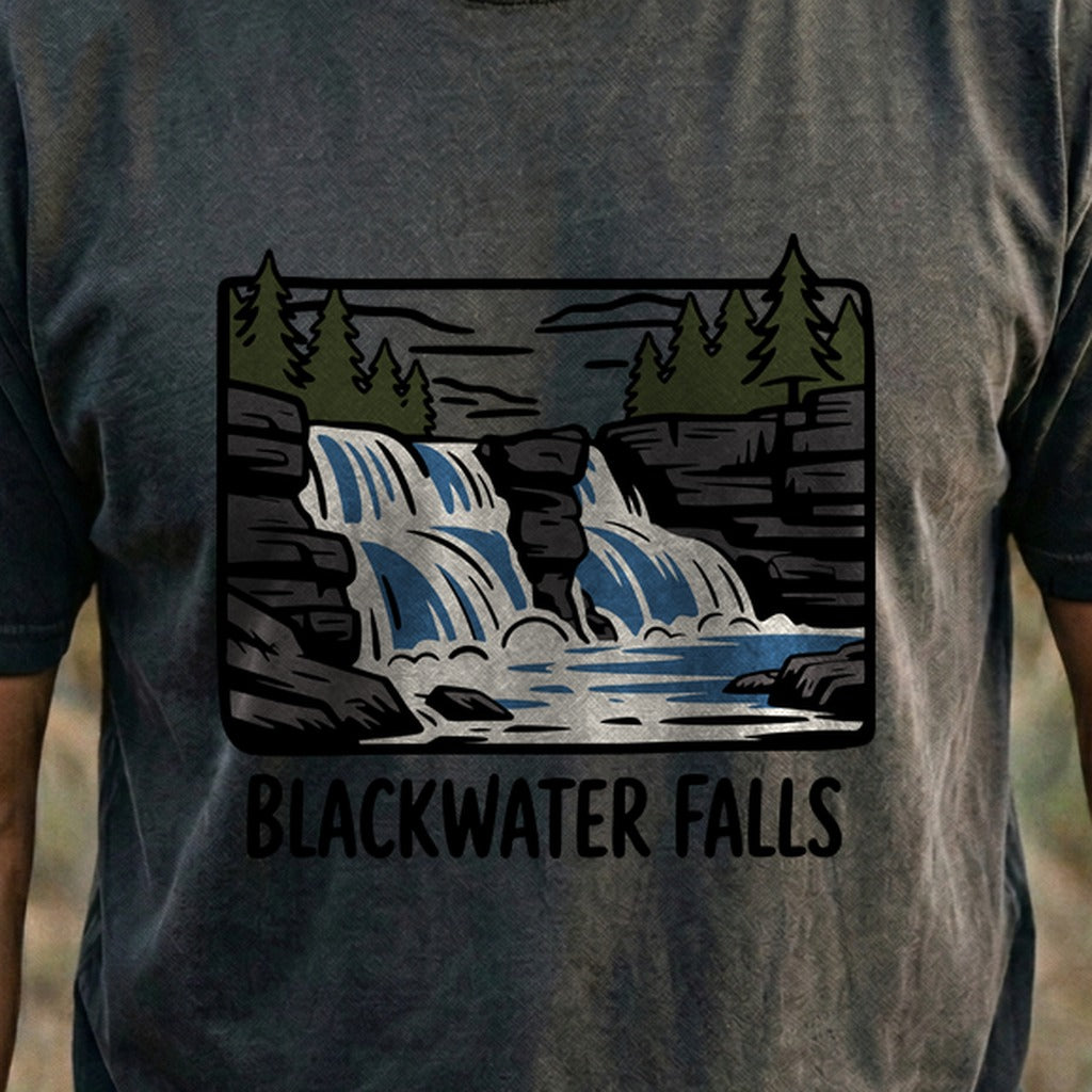 Blackwater Falls Cotton T-Shirt