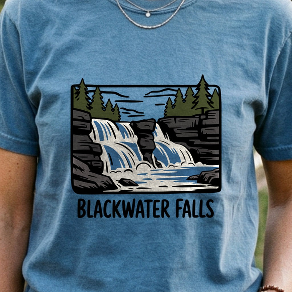 Blackwater Falls Cotton T-Shirt