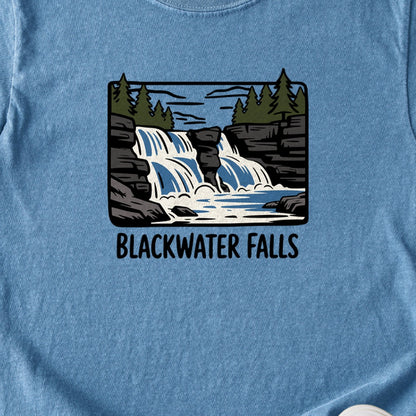 Blackwater Falls Kids Cotton T-Shirt