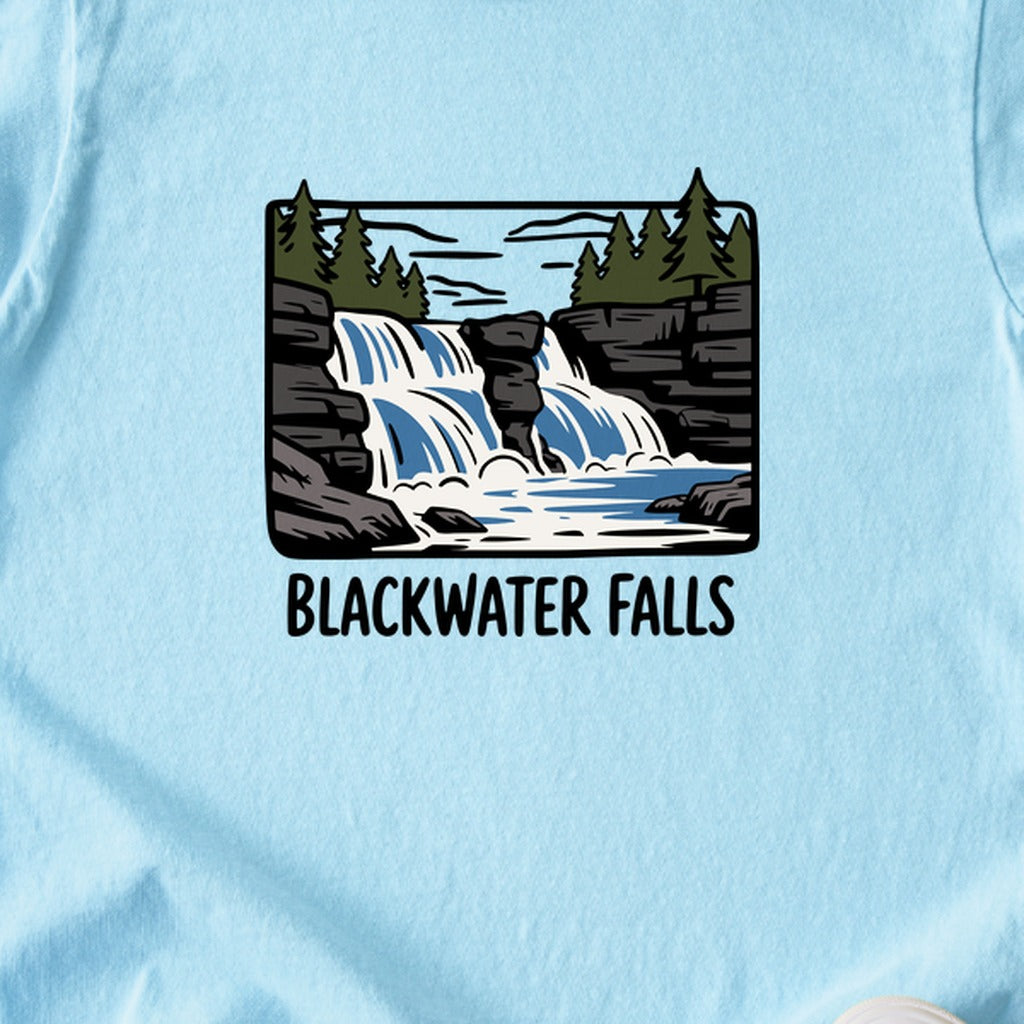 Blackwater Falls Kids Cotton T-Shirt