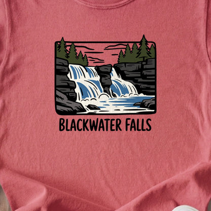 Blackwater Falls Kids Cotton T-Shirt