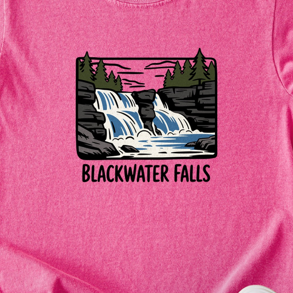 Blackwater Falls Kids Cotton T-Shirt