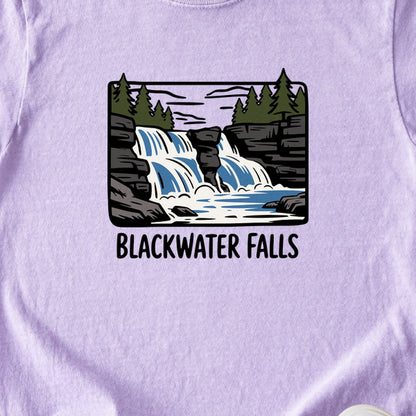 Blackwater Falls Kids Cotton T-Shirt