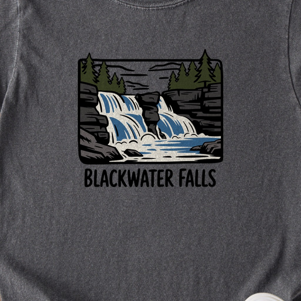 Blackwater Falls Kids Cotton T-Shirt