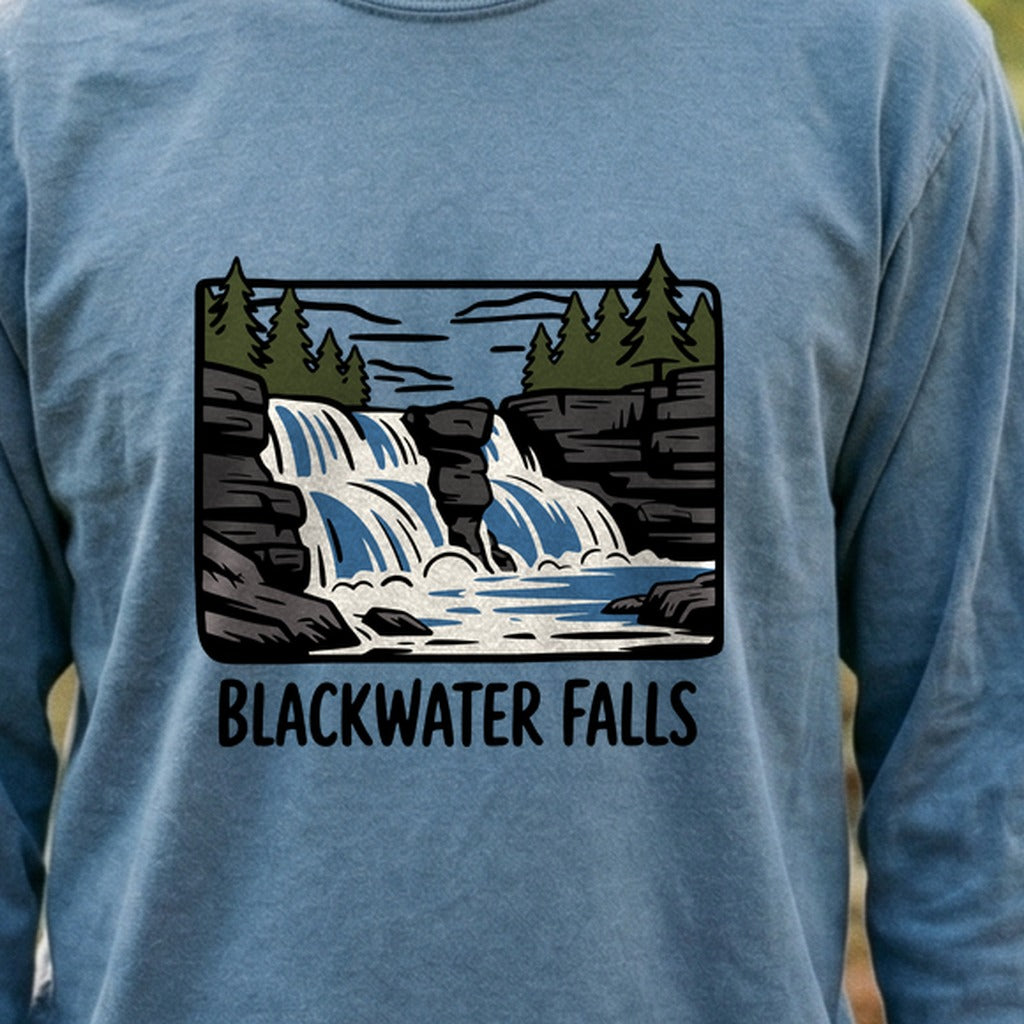 Blackwater Falls Cotton Long Sleeve