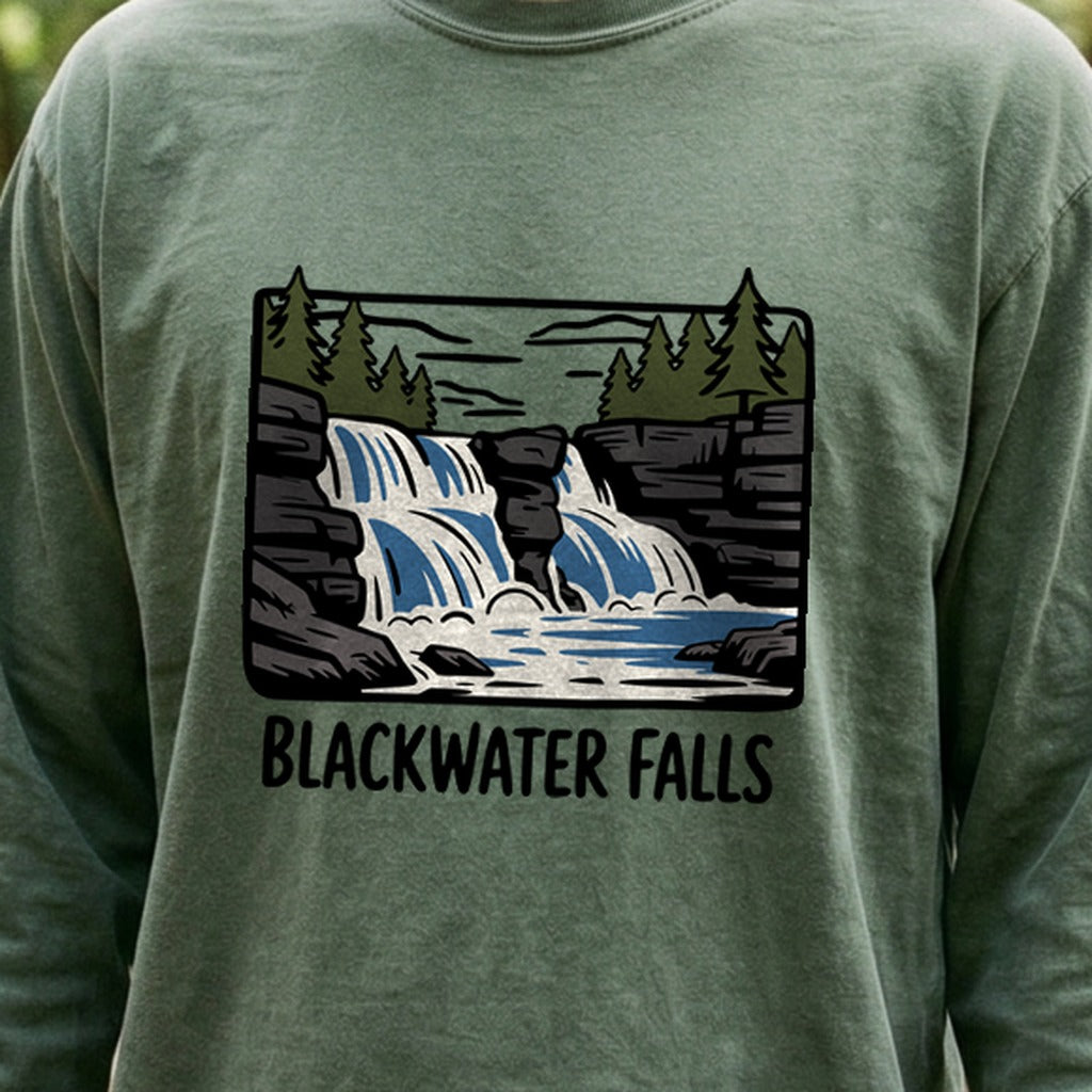 Blackwater Falls Cotton Long Sleeve