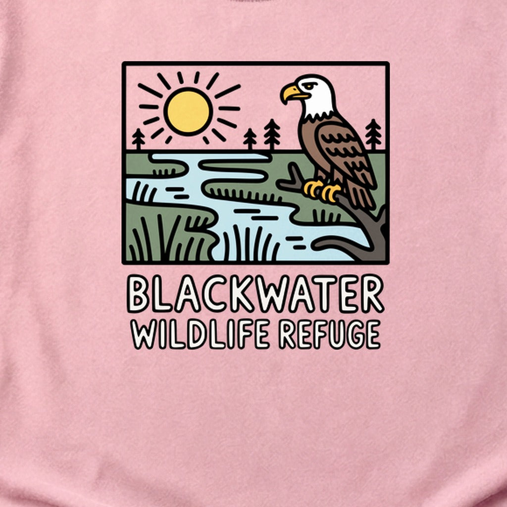 Blackwater National Wildlife Refuge Eagle Cotton T-Shirt