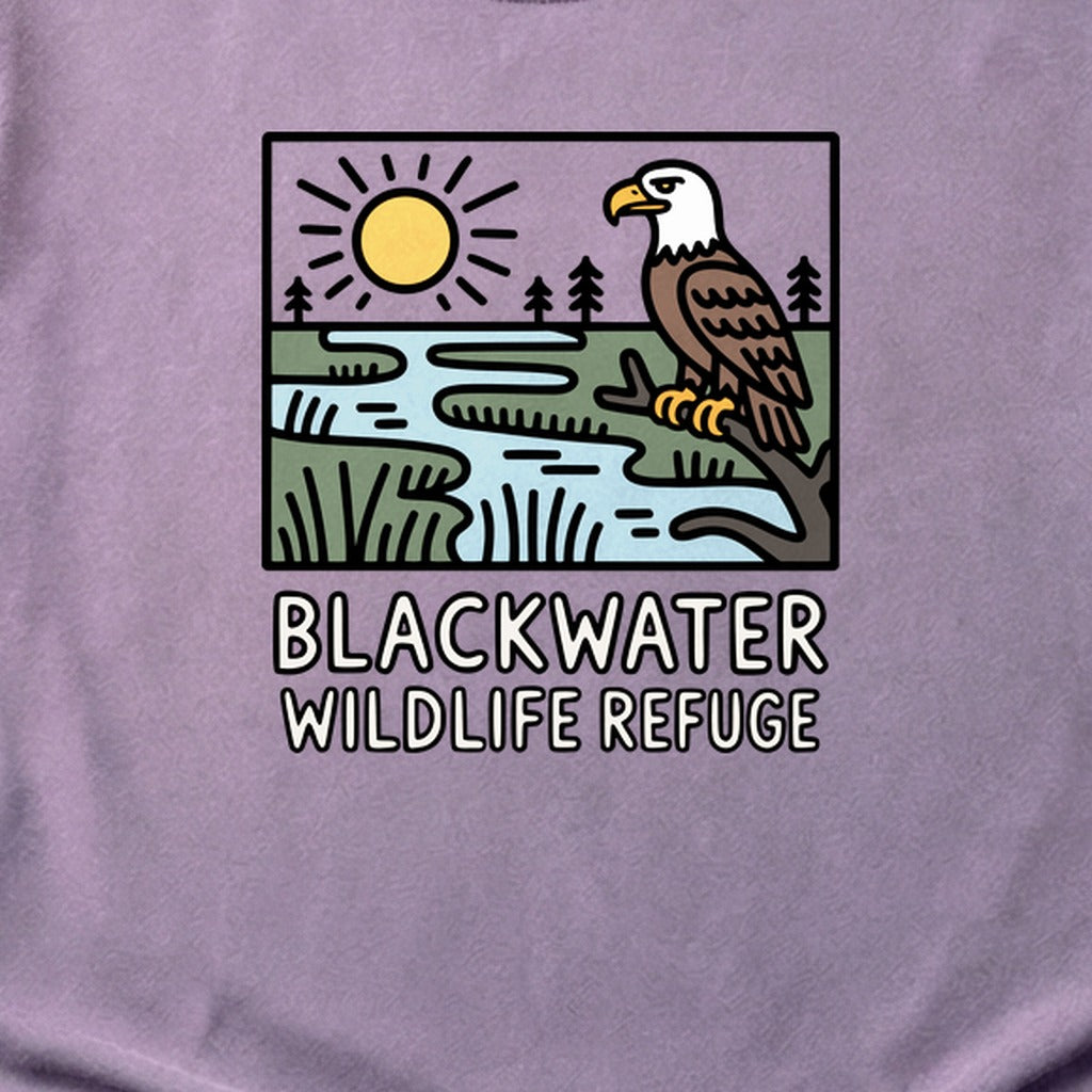 Blackwater National Wildlife Refuge Eagle Cotton T-Shirt