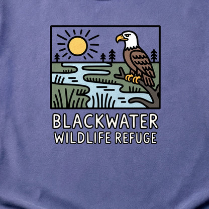 Blackwater National Wildlife Refuge Eagle Cotton T-Shirt