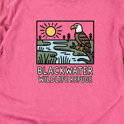 Blackwater National Wildlife Refuge Eagle Cotton Long Sleeve