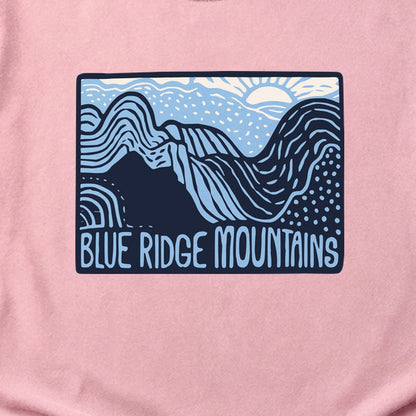 Blue Ridge Mountains Cotton T-Shirt