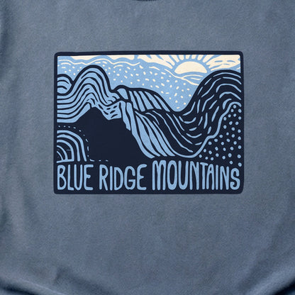 Blue Ridge Mountains Cotton T-Shirt